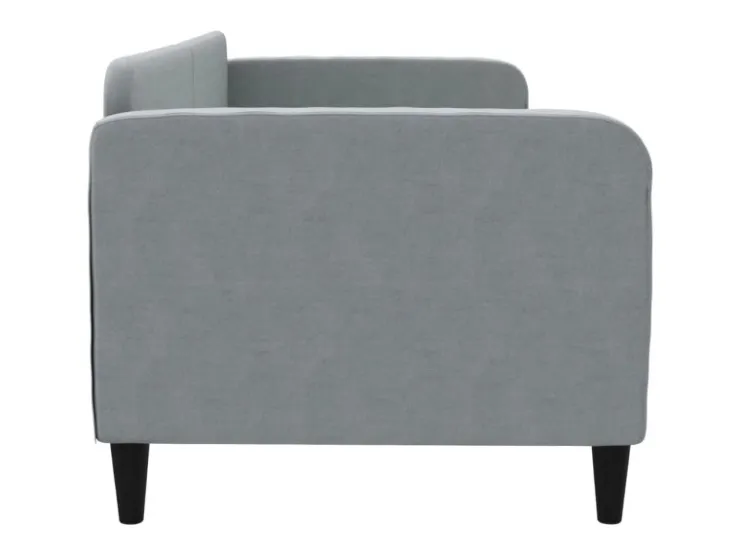 vidaXL Tagesbett Hellgrau 80x200 cm Stoff1843713