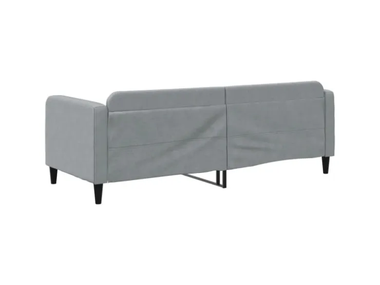 vidaXL Tagesbett Hellgrau 80x200 cm Stoff1843713