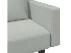 vidaXL 2-Tlg Sofagarnitur mit Kissen Samt 3216268