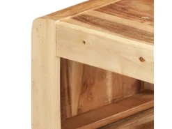 vidaXL 2-tlg. TV-Schrank Massivholz Akazie