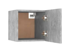vidaXL 6-tlg. TV-Schrank-Set Betongrau Holzwerkstoff 4* Wohnwände