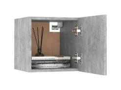 vidaXL 7-tlg. TV-Schrank-Set Betongrau Holzwerkstoff 4* Wohnwände