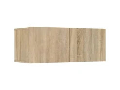 vidaXL 8-tlg. TV-Schrank-Set Sonoma-Eiche Holzwerkstoff Modell 22