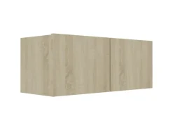 vidaXL 6-tlg. TV-Schrank-Set Sonoma-Eiche Holzwerkstoff 6* TV-Wände