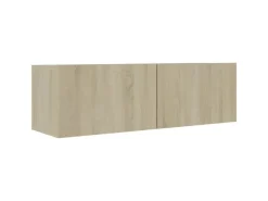 vidaXL 6-tlg. TV-Schrank-Set Sonoma-Eiche Holzwerkstoff 6* TV-Wände