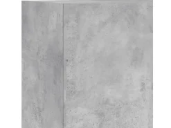 vidaXL 5-Tlg Wohnwand Betongrau Holzwerkstoff 3216460