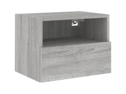 vidaXL 5-Tlg Wohnwand Grau Sonoma Holzwerkstoff 3216544
