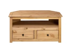 vidaXL TV-Eckschrank 93 x 49 x 49 cm Massivholz Panama-Kiefür* Wohnwände|TV-Wände