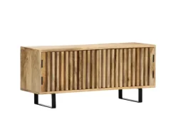 vidaXL TV-Schrank 90 x 30 x 40 cm Mango-Massivholz
