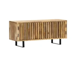vidaXL TV-Schrank 90 x 30 x 40 cm Mango-Massivholz