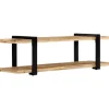 vidaXL TV-Schrank 130 x 40 x 40 cm Massivholz Mango* Wohnwände|TV-Wände