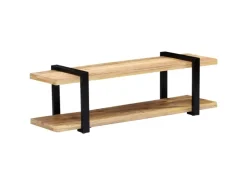 vidaXL TV-Schrank 130 x 40 x 40 cm Massivholz Mango* Wohnwände|TV-Wände