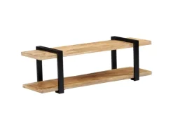 vidaXL TV-Schrank 130 x 40 x 40 cm Massivholz Mango* Wohnwände|TV-Wände