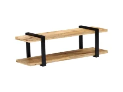 vidaXL TV-Schrank 130 x 40 x 40 cm Massivholz Mango* Wohnwände|TV-Wände