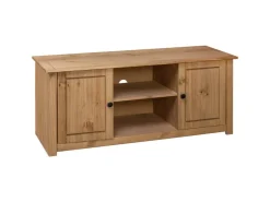 vidaXL TV-Schrank 120 x 40 x 50 cm Massivholz Panama-Kiefür