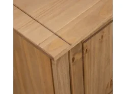 vidaXL TV-Schrank 120 x 40 x 50 cm Massivholz Panama-Kiefür