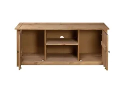 vidaXL TV-Schrank 120 x 40 x 50 cm Massivholz Panama-Kiefür