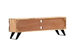 vidaXL TV-Schrank 140 x 30 x 45 cm Massivholz Akazie* TV-Wände