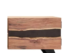 vidaXL TV-Schrank 140 x 30 x 45 cm Massivholz Akazie* TV-Wände