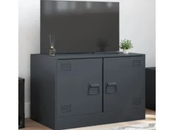 vidaXL TV-Schrank Anthrazit 67x39x44 cm Stahl Modell 3* Wohnwände|TV-Wände