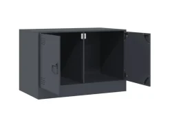 vidaXL TV-Schrank Anthrazit 67x39x44 cm Stahl Modell 3* Wohnwände|TV-Wände