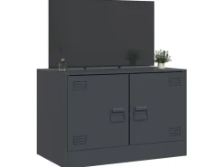 vidaXL TV-Schrank Anthrazit 67x39x44 cm Stahl Modell 3* Wohnwände|TV-Wände