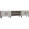 vidaXL TV-Schrank Betongrau 180x31,5x40 cm Holzwerkstoff* Wohnwände|TV-Wände