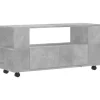 vidaXL TV-Schrank Betongrau 102x34,5x43 cm Holzwerkstoff* Wohnwände|TV-Wände