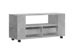 vidaXL TV-Schrank Betongrau 102x34,5x43 cm Holzwerkstoff* Wohnwände|TV-Wände