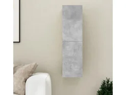 vidaXL TV-Schrank Betongrau 30,5x30x110 cm Holzwerkstoff* TV-Wände