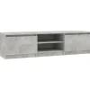 vidaXL TV-Schrank Betongrau 140x40x35,5 cm Holzwerkstoff* Wohnwände