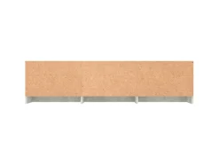 vidaXL TV-Schrank Betongrau 140x40x35,5 cm Holzwerkstoff* Wohnwände
