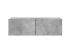 vidaXL TV-Schrank Betongrau 100x30x30 cm Holzwerkstoff* TV-Wände