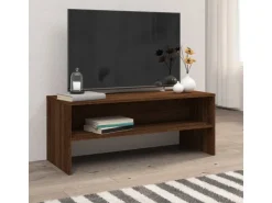 vidaXL TV-Schrank Braun Eichen-Optik 100x40x40 cm Holzwerkstoff