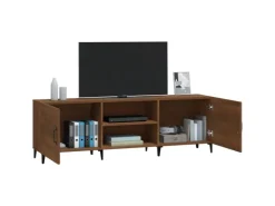 vidaXL TV-Schrank Braun Eichen-Optik 150x30x50 cm Holzwerkstoff Modell 2* Wohnwände