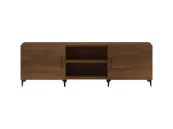 vidaXL TV-Schrank Braun Eichen-Optik 150x30x50 cm Holzwerkstoff Modell 2* Wohnwände