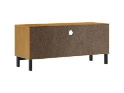 vidaXL TV-Schrank FLAM 110x40x50 cm Massivholz Kiefür Modell 1