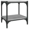 vidaXL TV-Schrank Grau Sonoma 40x33x41 cm Holzwerkstoff und Stahl* TV-Wände