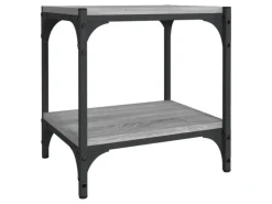 vidaXL TV-Schrank Grau Sonoma 40x33x41 cm Holzwerkstoff und Stahl* TV-Wände
