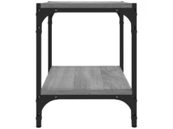 vidaXL TV-Schrank Grau Sonoma 40x33x41 cm Holzwerkstoff und Stahl* TV-Wände