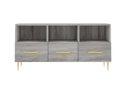 vidaXL TV-Schrank Grau Sonoma 102x36x50 cm Holzwerkstoff Modell 9