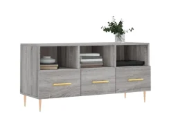 vidaXL TV-Schrank Grau Sonoma 102x36x50 cm Holzwerkstoff Modell 9