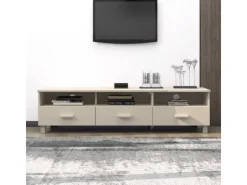vidaXL TV-Schrank HAMAR Honigbraun 158x40x40 cm Massivholz Kiefür