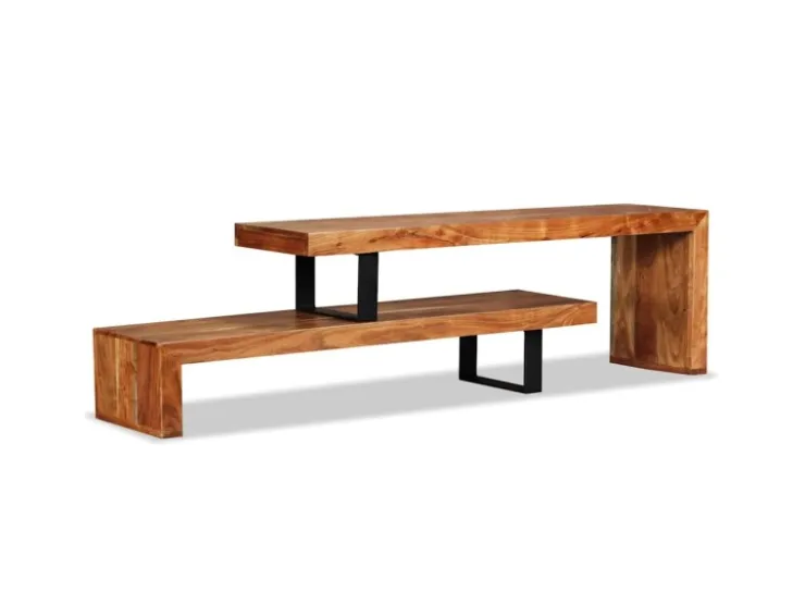 vidaXL TV-Schrank Massivholz Akazie 244583