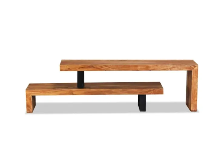 vidaXL TV-Schrank Massivholz Akazie 244583