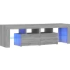 vidaXL TV-Schrank mit LED-Leuchten Grau Sonoma 140x36,5x40 cm Modell 1* Wohnwände|TV-Wände