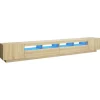 vidaXL TV-Schrank mit LED-Leuchten Sonoma-Eiche 300x35x40 cm* Wohnwände|TV-Wände