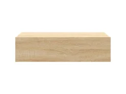 vidaXL TV-Schrank mit LED-Leuchten Sonoma-Eiche 60x35x15,5 cm