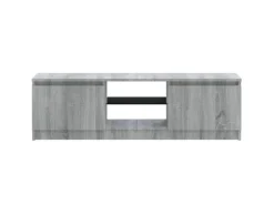 vidaXL TV-Schrank mit LED-Leuchten Grau Sonoma 120x30x35,5 cm* Wohnwände|TV-Wände