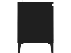 vidaXL TV-Schrank mit Metallbeinen Schwarz 103,5x35x50 cm* Wohnwände|TV-Wände